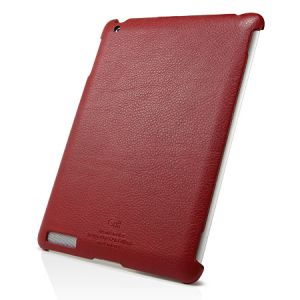  SGP Leather Case Griff Series Dante Red for iPad 2 (SGP07700)